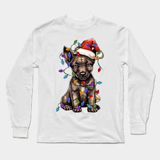 Christmas Puppy Long Sleeve T-Shirt